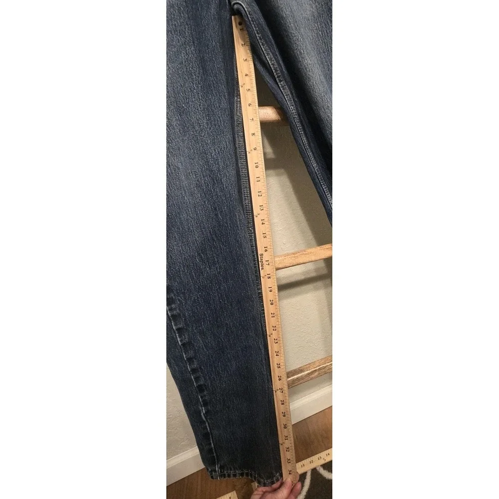 Levi Strauss 550 Men's Blue W34 L34.5 Relaxed Fit Denim Jeans